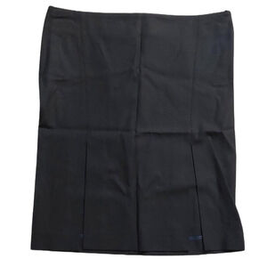 Richmond X Black Double Split Mini Skirt Sz 42 NWT